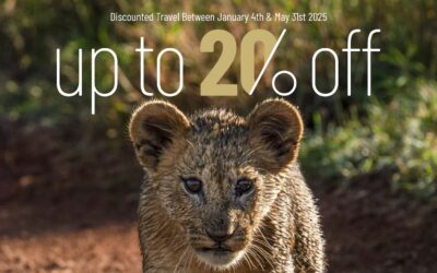 Up to 20% Discount on Select Departure Dates
